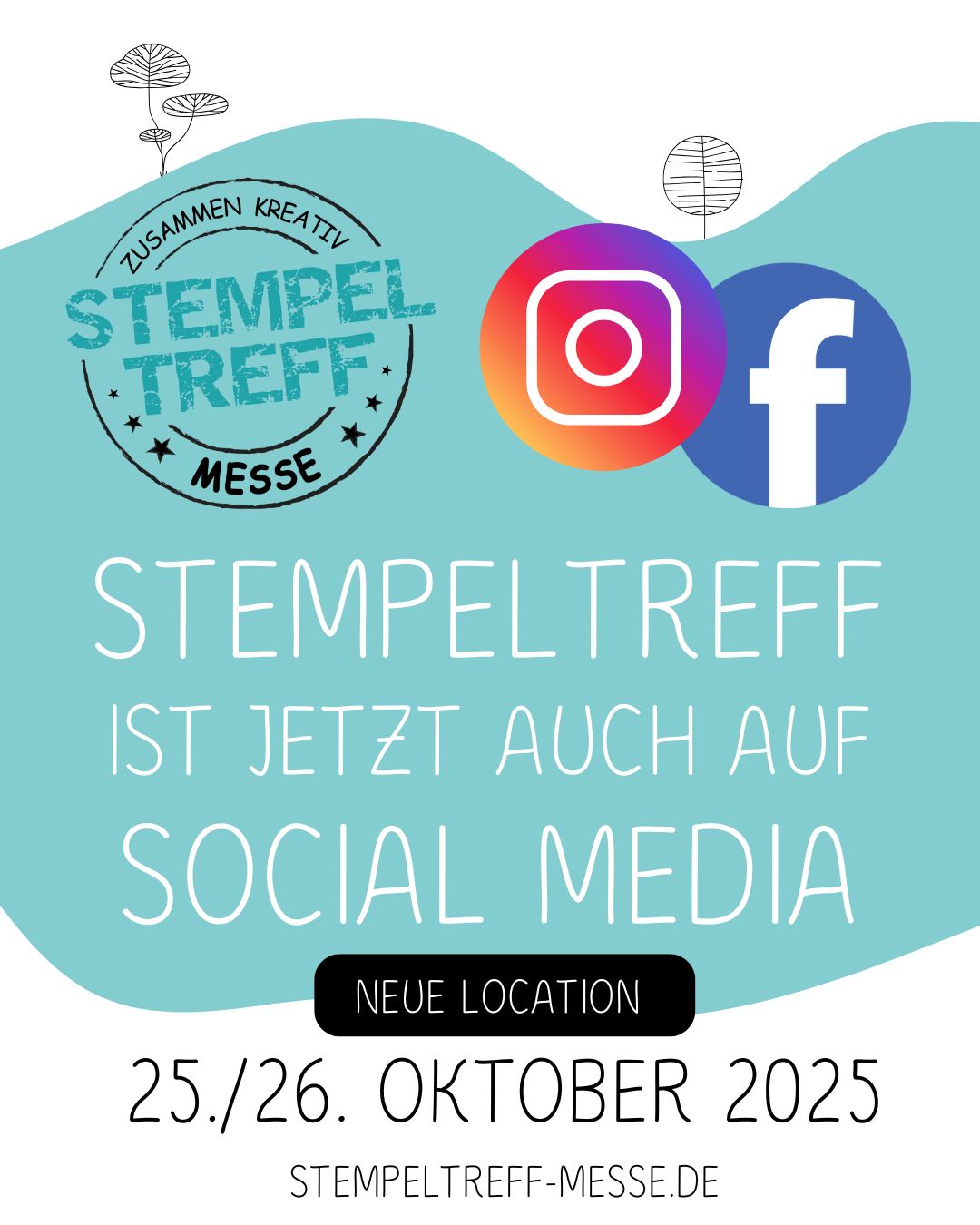 🎉 Der Stempeltreff ist jetzt auch auf Social Media!