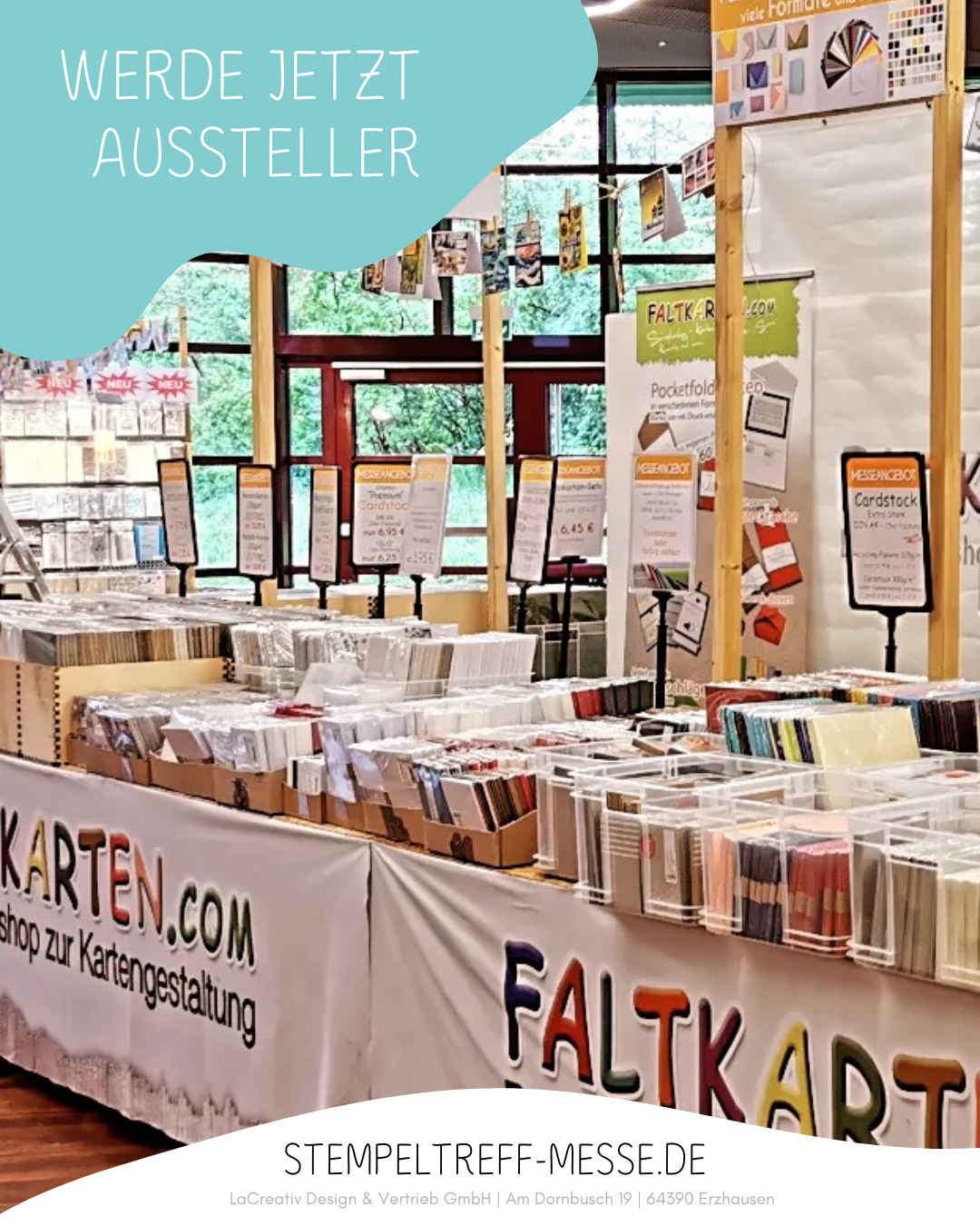 Jetzt Aussteller werden – Die Stempeltreff-Messe wächst!