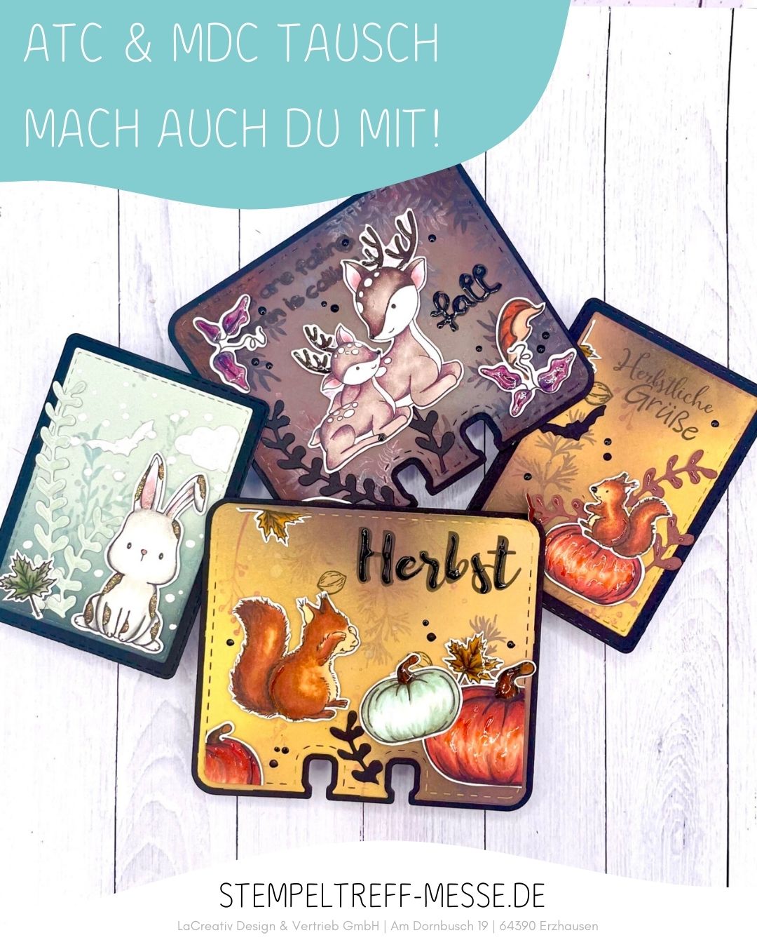 🤝 ATC- & MDC-Tausch auf der Stempeltreff Messe – Mach mit!