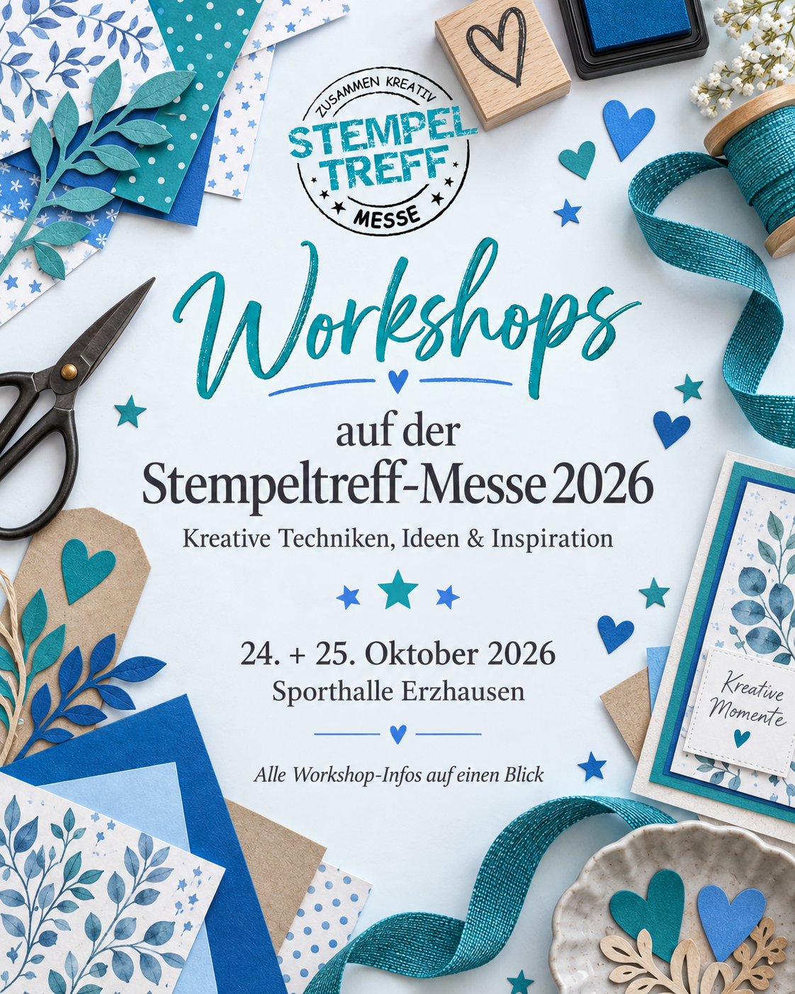 Workshops auf der Stempeltreff-Messe 2026